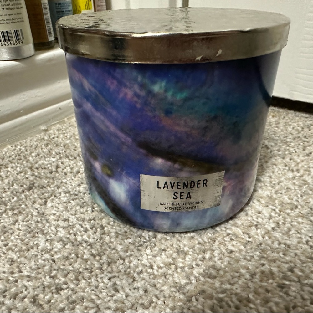 Bath and Body Works Lavender Sea Candle